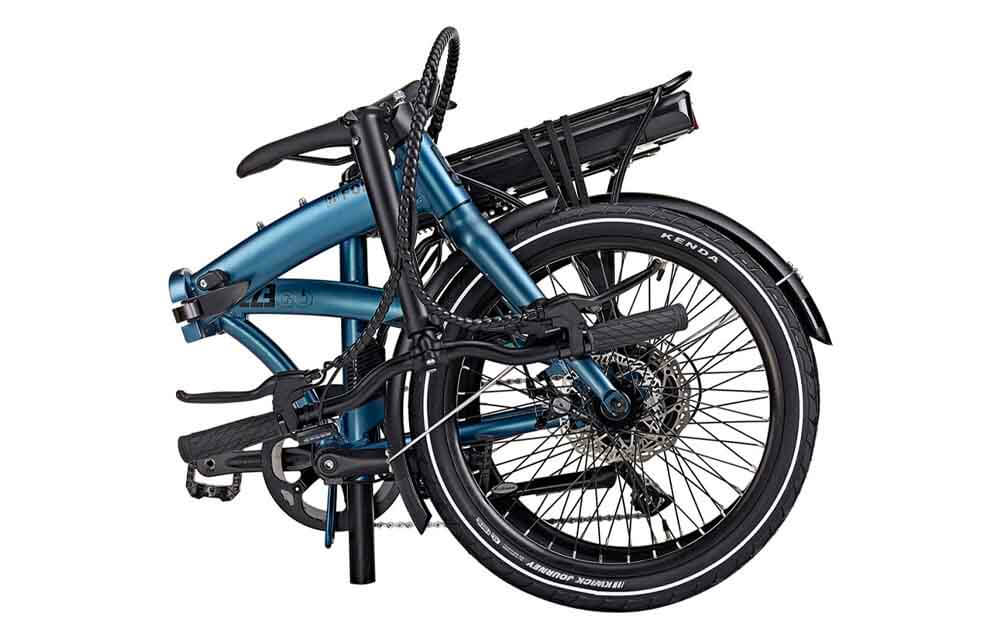EzeGo-Fold-Bike-Folded