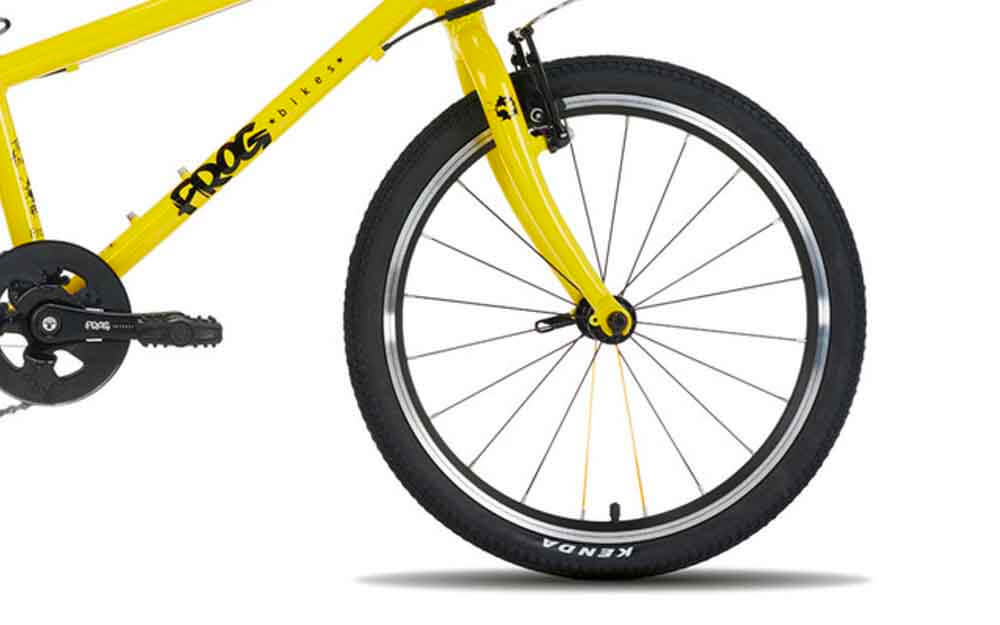Frog-55-Yellow-TDF-Bike-Front