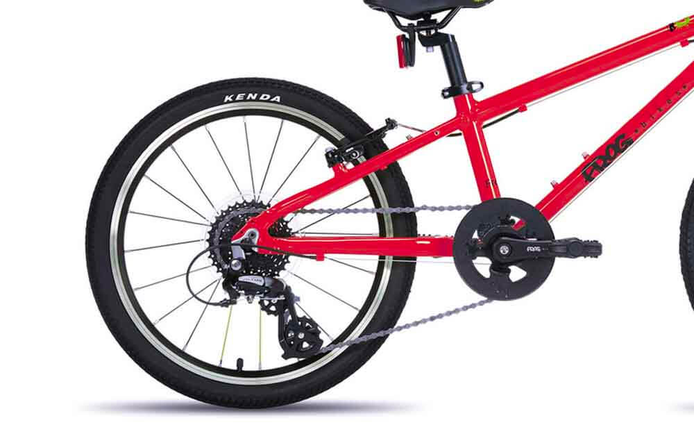 Frog-52-Red-Bike-Rear