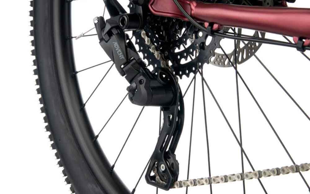 Kona-Fire-Mountain-Bike-Mauve-Derailleur