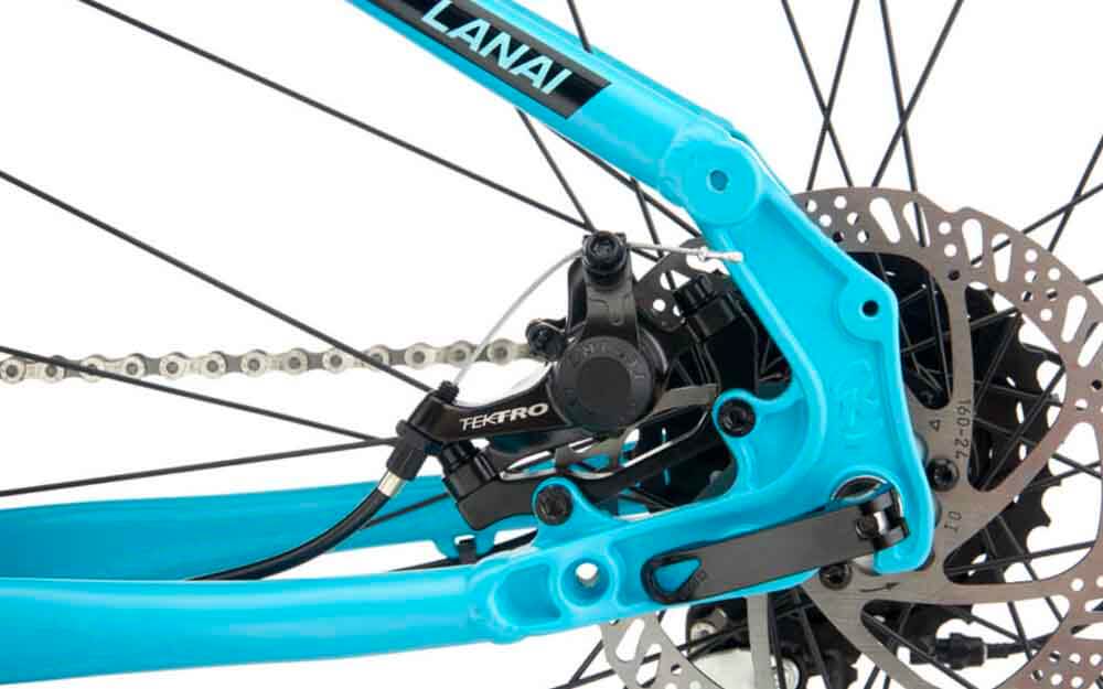 Kona-Lanai-Bike-Blue-Brake
