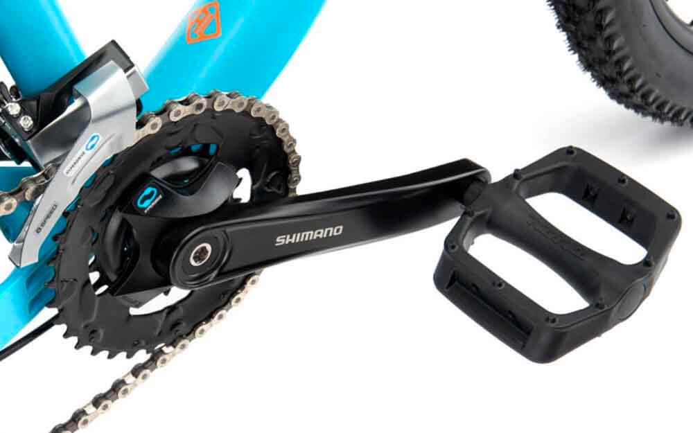 Kona-Lanai-Bike-Blue-Crank