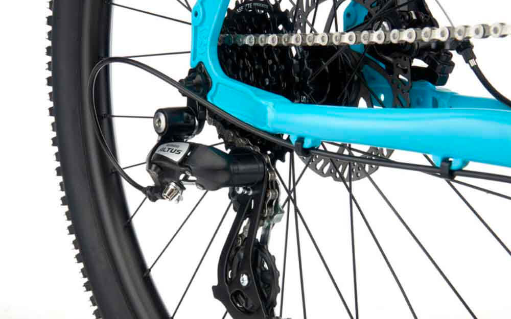 Kona-Lanai-Bike-Blue-Derailleur