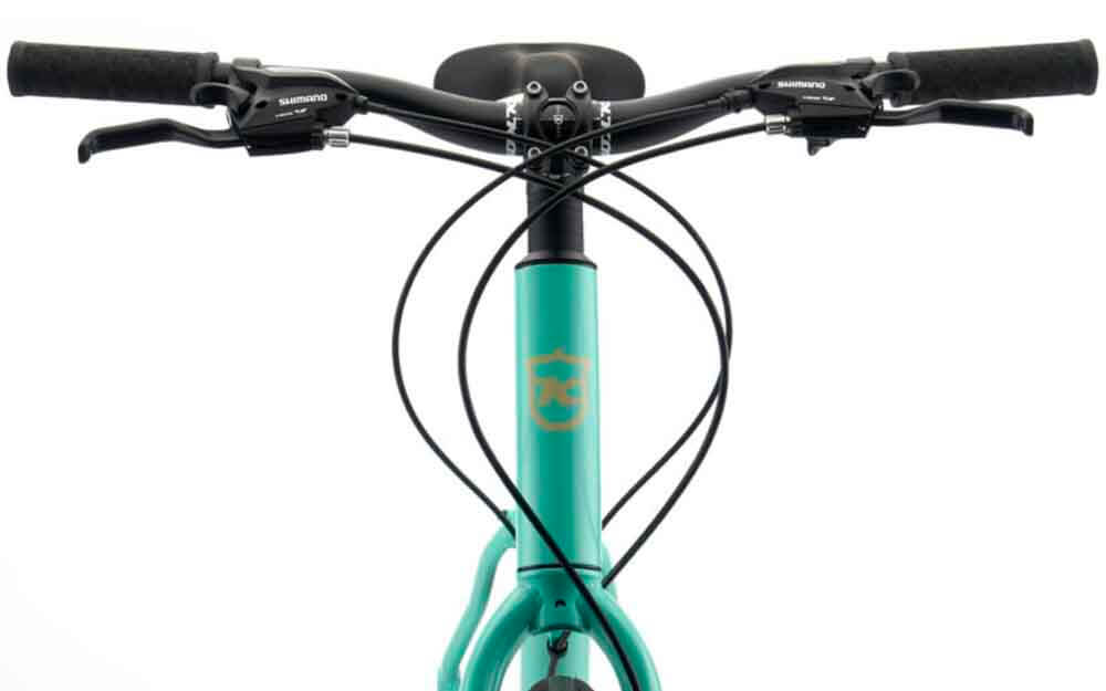 Kona-Dew-Bike-Green-Front