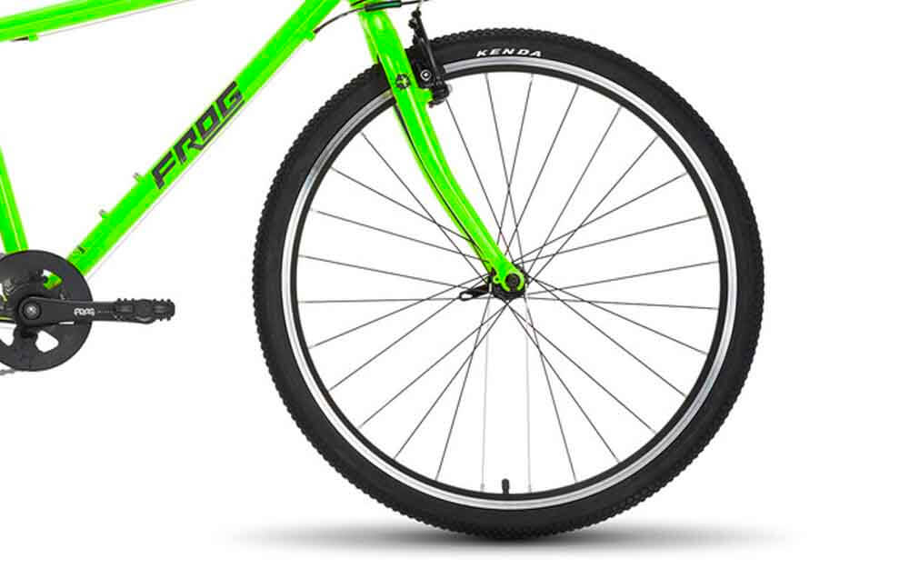 Frog-73-Bike-Neon-Green-Front